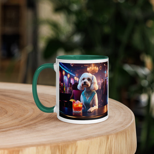 Cavapoo General- Mug with Color Inside v5