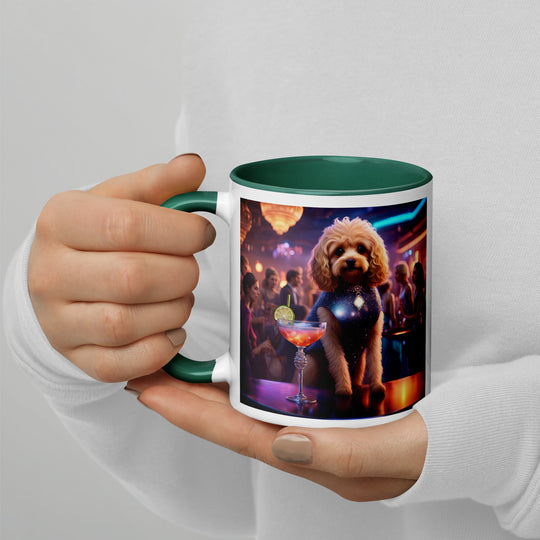 Cavapoo General- Mug with Color Inside v11`