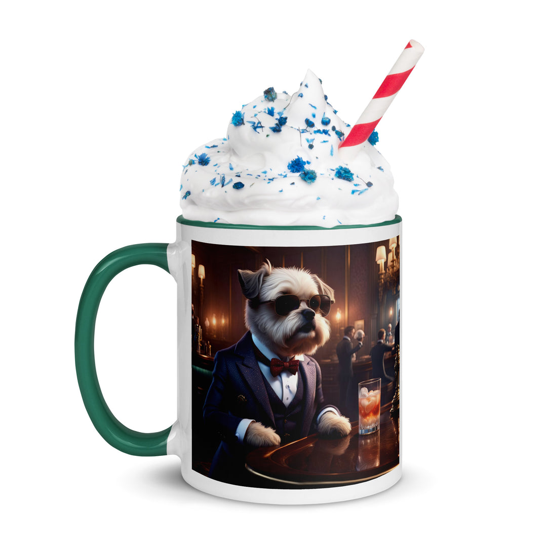 Cavapoo General- Mug with Color Inside v14