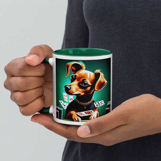 Chiweenie General- Mug with Color Inside v2