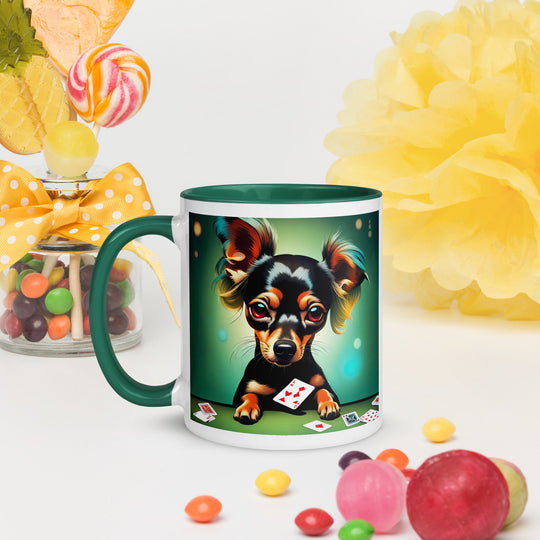 Chiweenie General- Mug with Color Inside v3