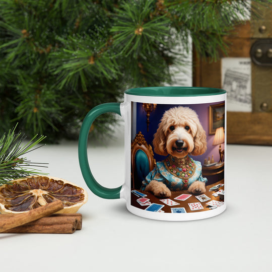 Goldendoodle- Mug with Color Inside v3