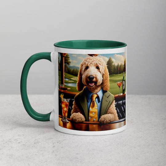 Goldendoodle- Mug with Color Inside v4