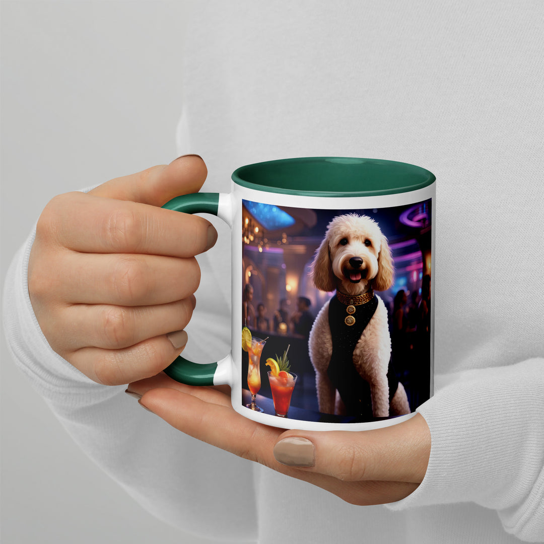 Goldendoodle- Mug with Color Inside v14