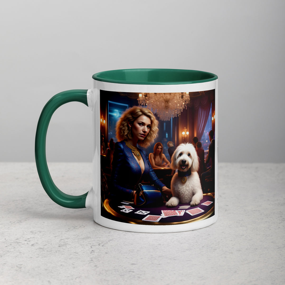 Goldendoodle- Mug with Color Inside v22