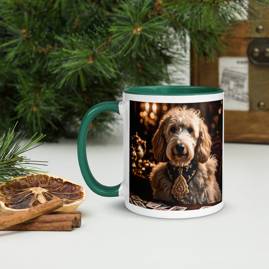 Goldendoodle- Mug with Color Inside v23