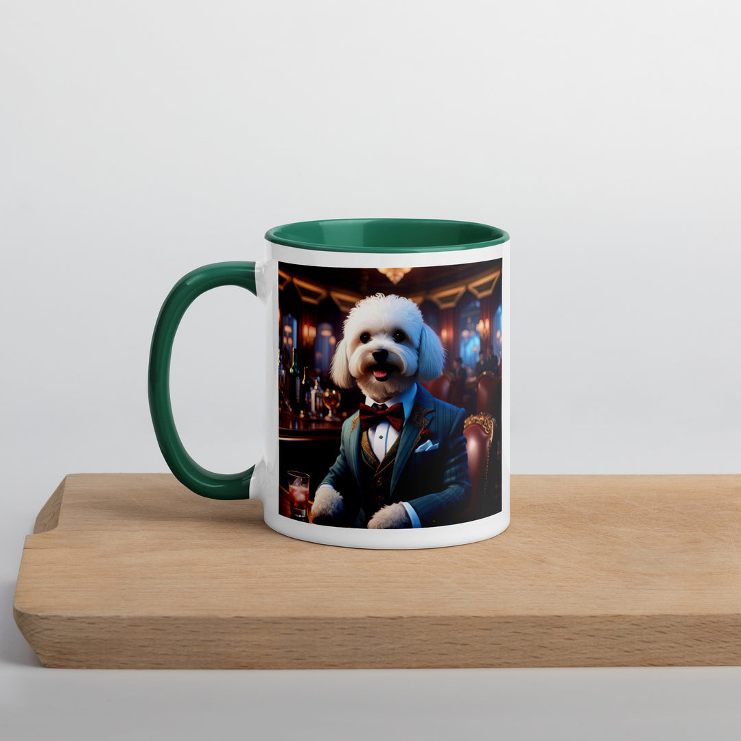 Maltipoo General- Mug with Color Inside v6