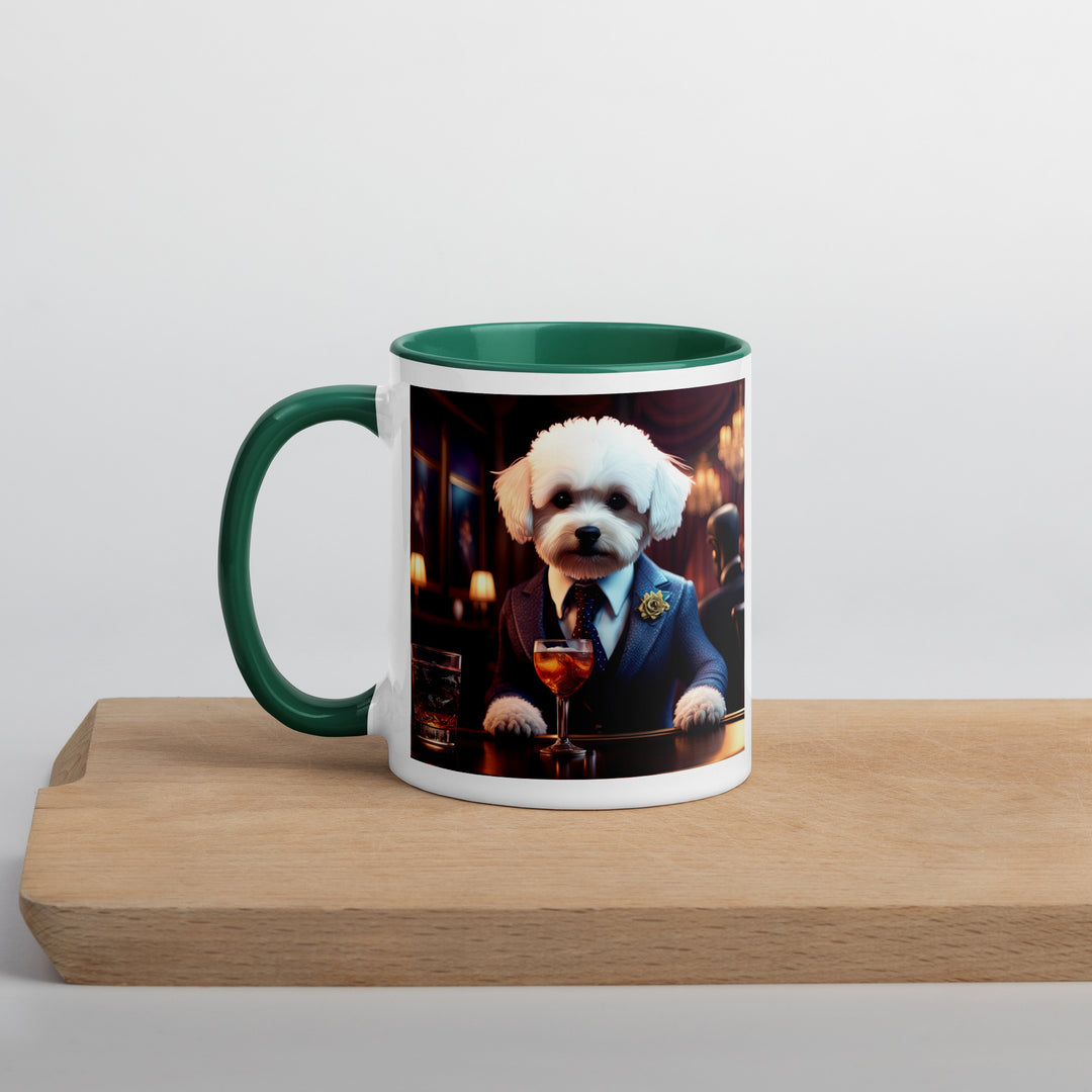 Maltipoo General- Mug with Color Inside v8