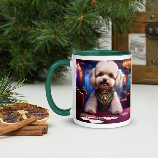 Maltipoo General- Mug with Color Inside v13