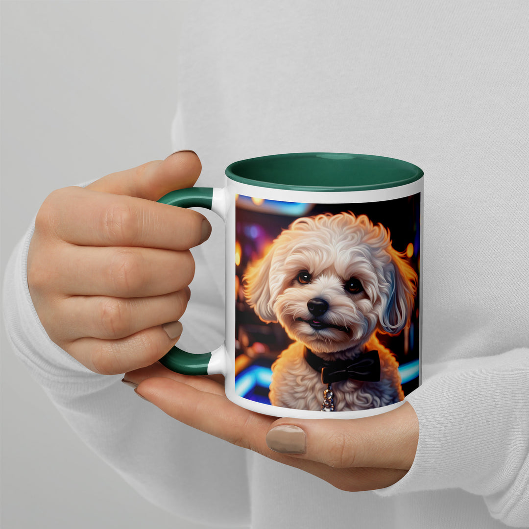 Maltipoo General- Mug with Color Inside v14