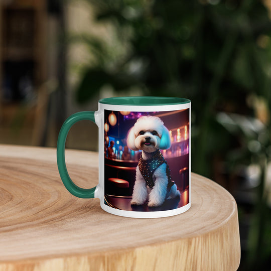 Maltipoo General- Mug with Color Inside v16