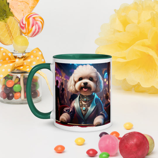 Maltipoo General- Mug with Color Inside v15