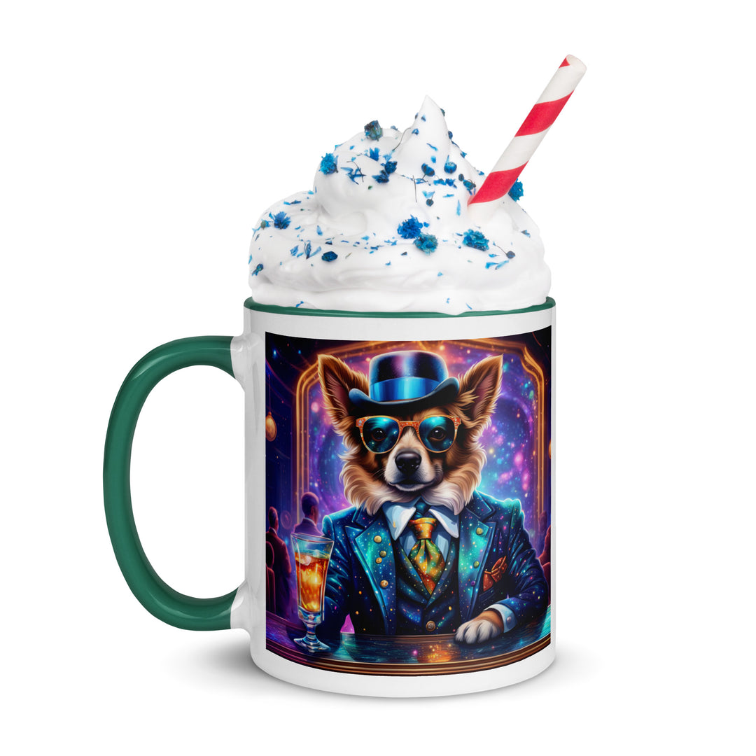 Pekapoo General- Mug with Color Inside v11