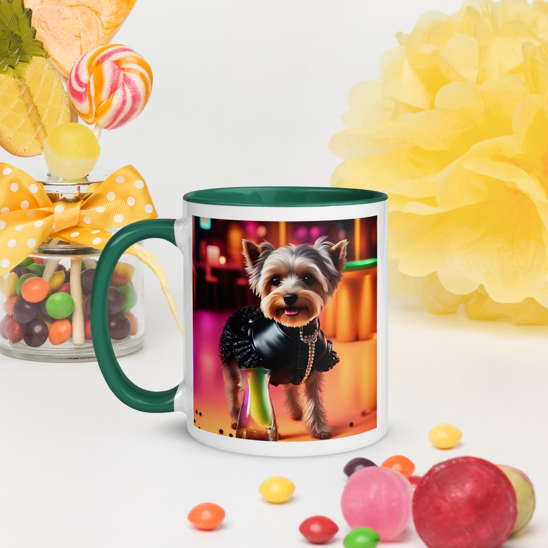 Yorkipoo General- Mug with Color Inside v5