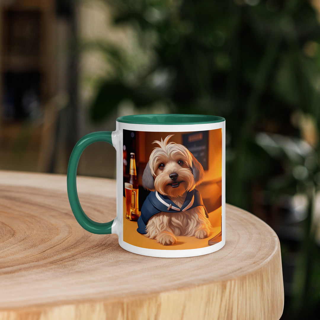 Yorkipoo General- Mug with Color Inside v7