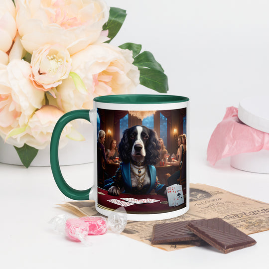 Sprocker Spaniel General- Mug with Color Inside v4