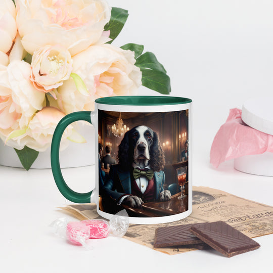 Sprocker Spaniel General- Mug with Color Inside v6