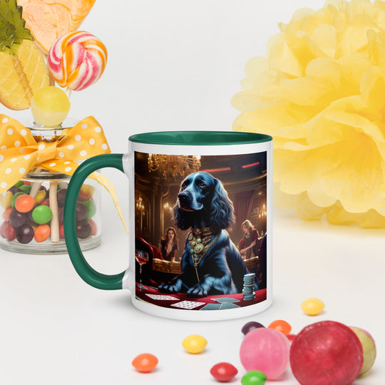 Sprocker Spaniel General- Mug with Color Inside v11