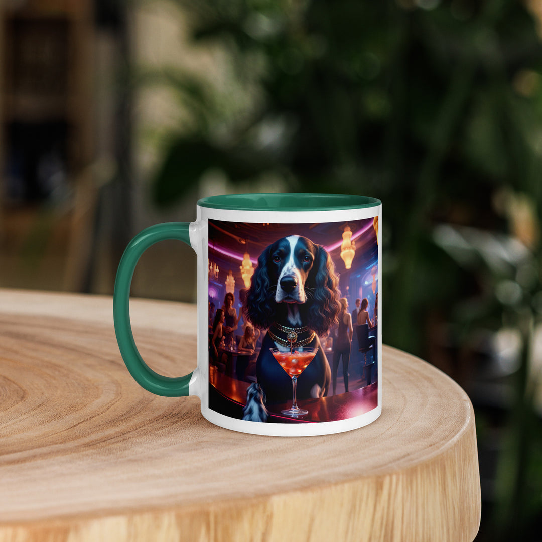 Sprocker Spaniel General- Mug with Color Inside v14