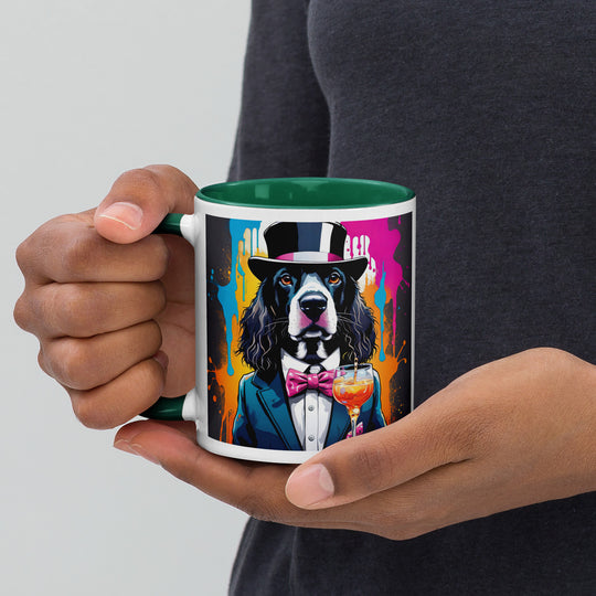 Sprocker Spaniel General- Mug with Color Inside v2