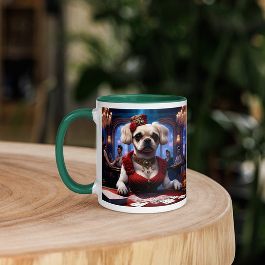 Pugapoo General- Mug with Color Inside