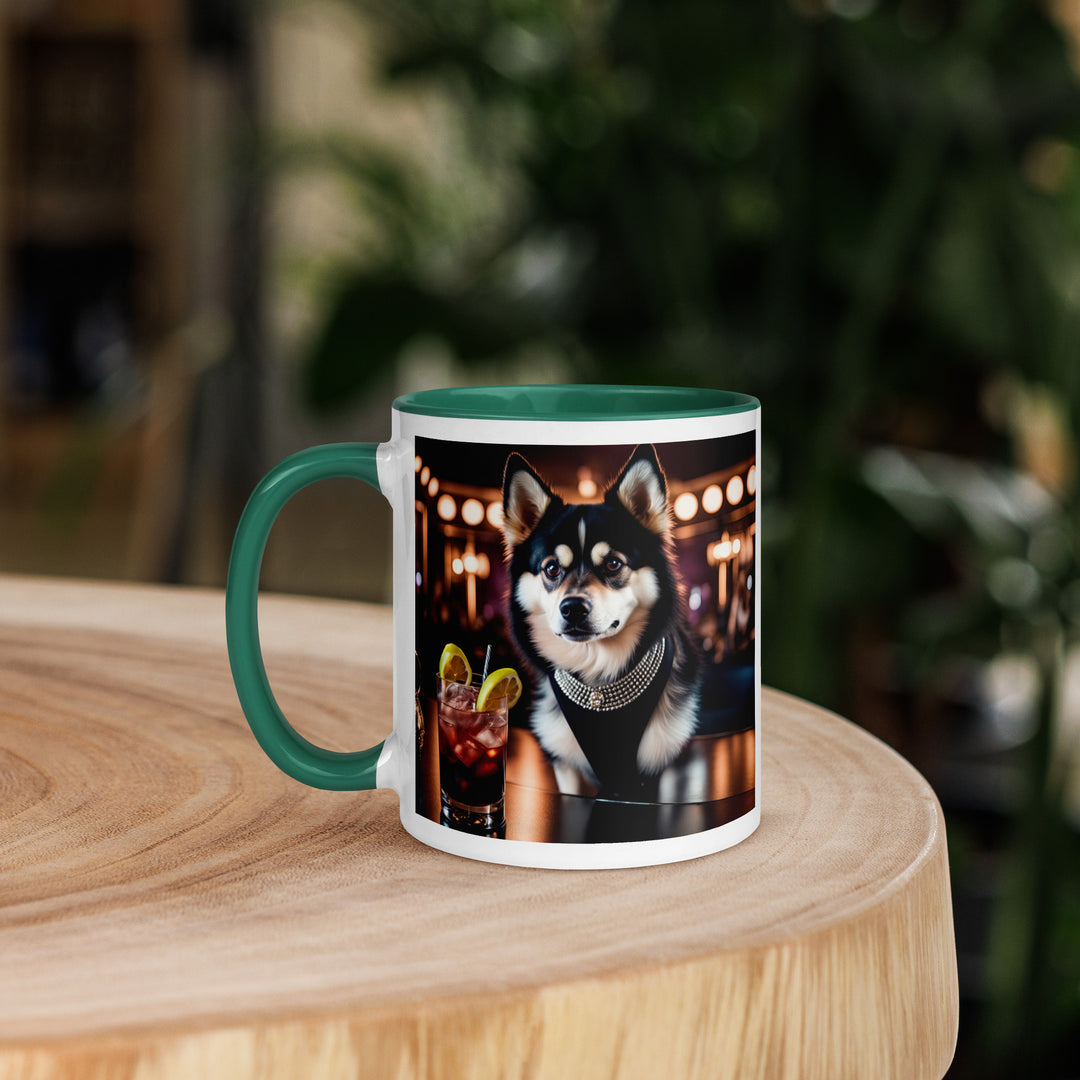 Pomsky General- Mug with Color Inside v3