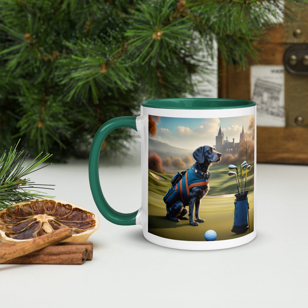 Springador Golfer- Mug with Color Inside v7