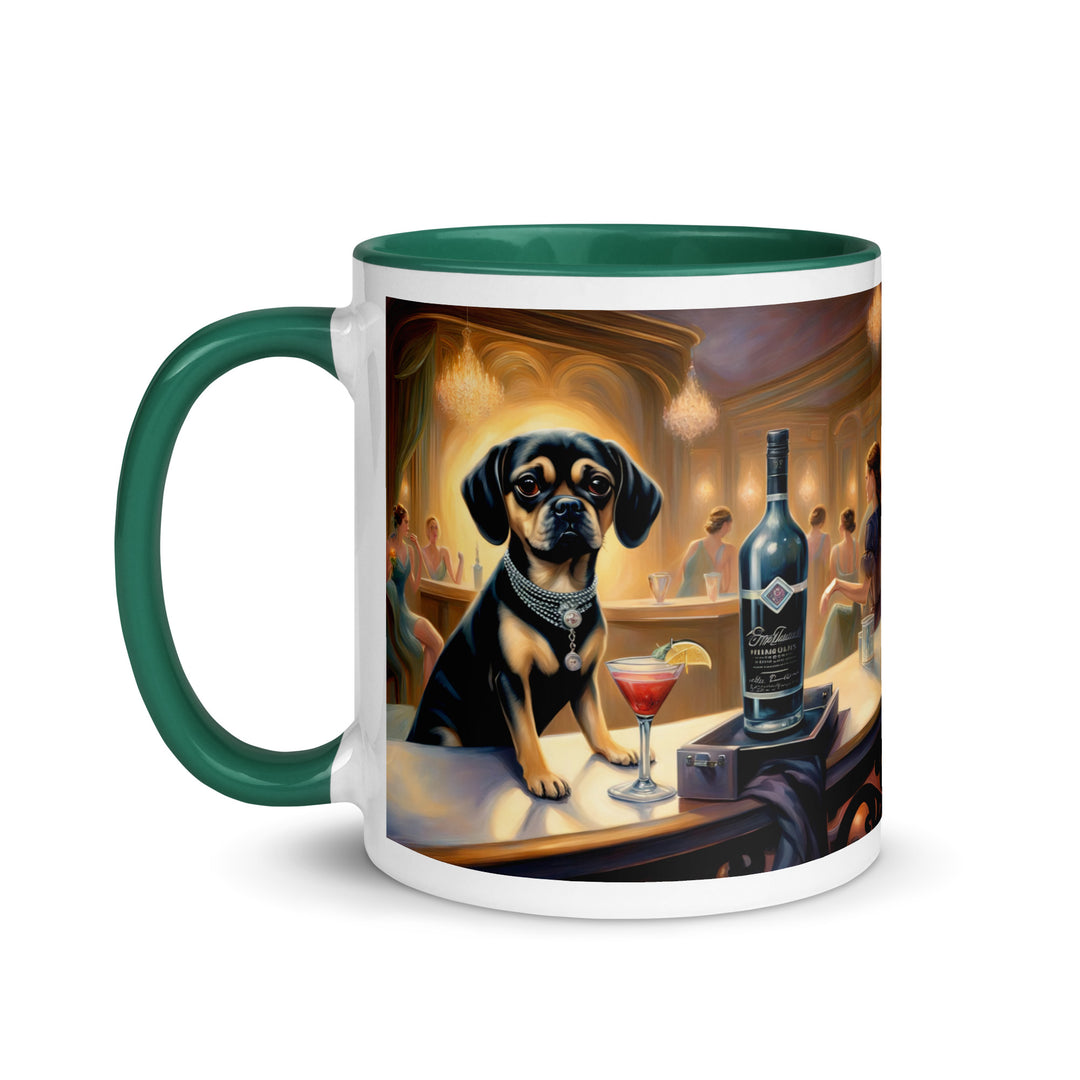 Puggle General- Mug with Color Inside v5