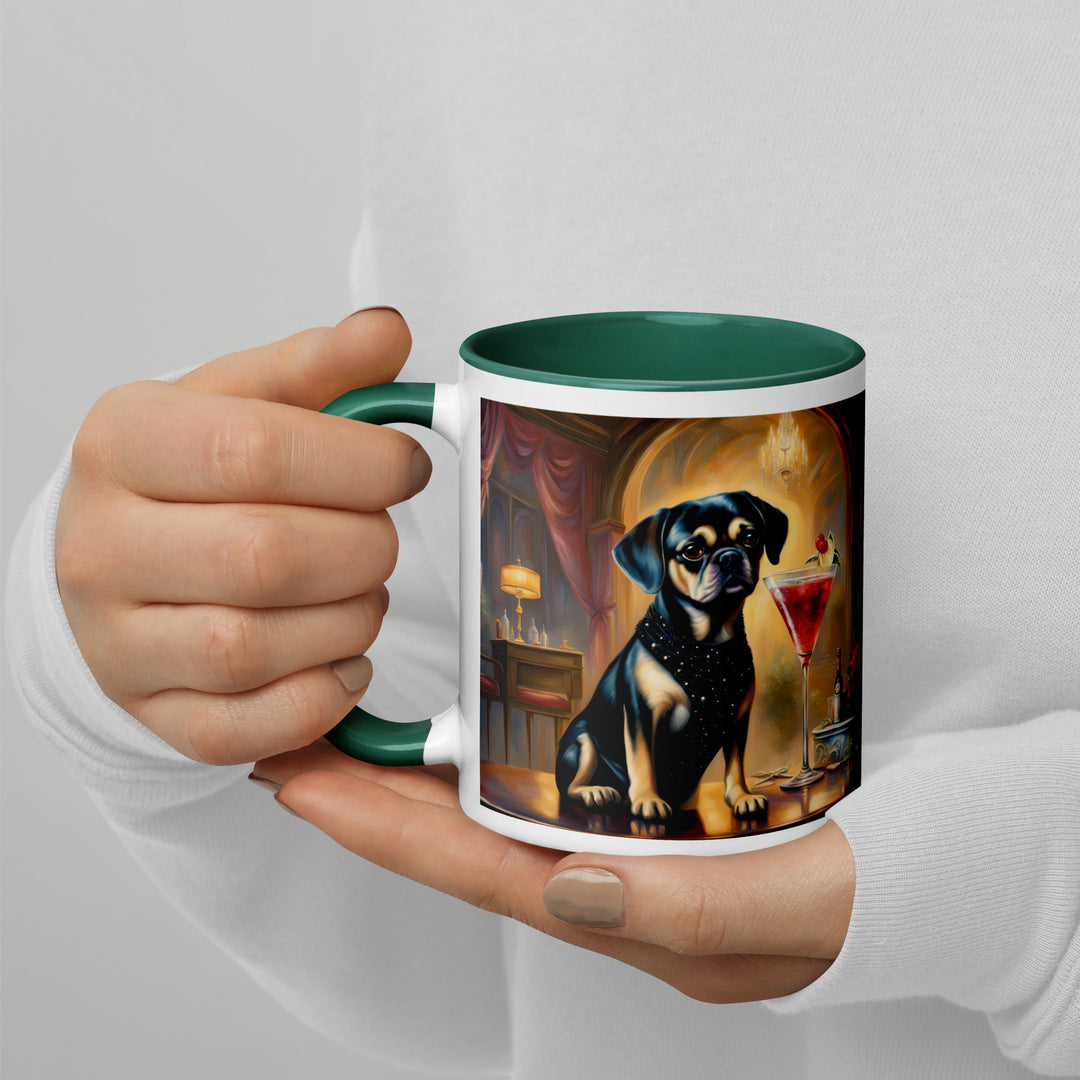 Puggle General- Mug with Color Inside v6