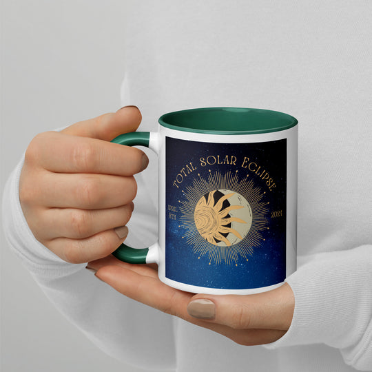 Beagle Eclipse- Mug with Color Inside v2