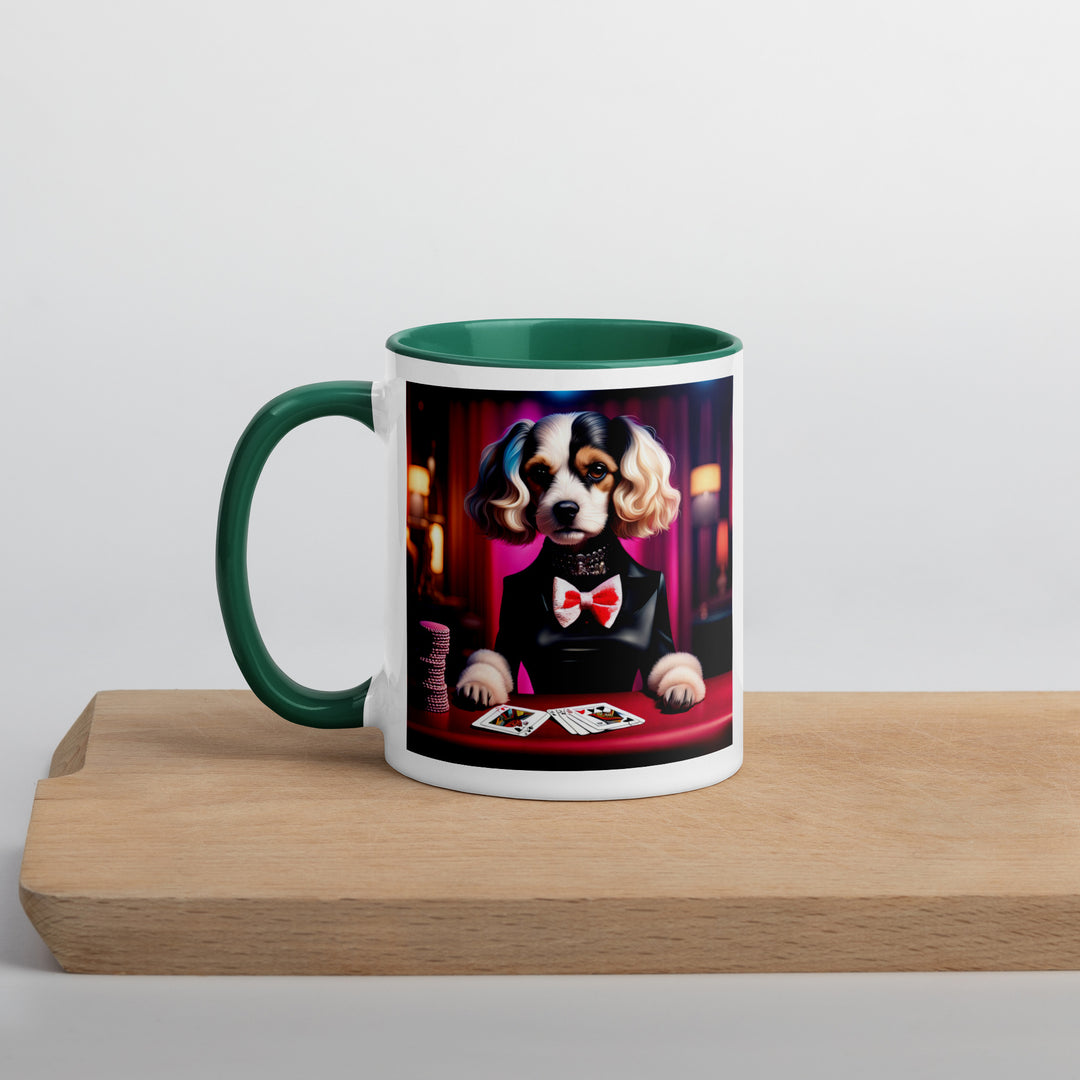 Cavachon- Mug with Color Inside v13