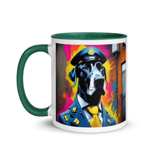 Great Dane- Mug with Color Inside v5