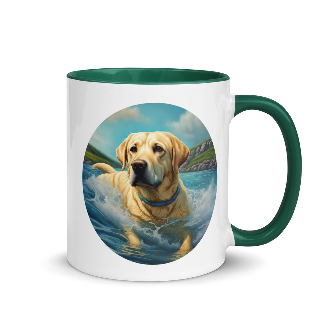 Mug with Color Inside-Labrador Retriever V20