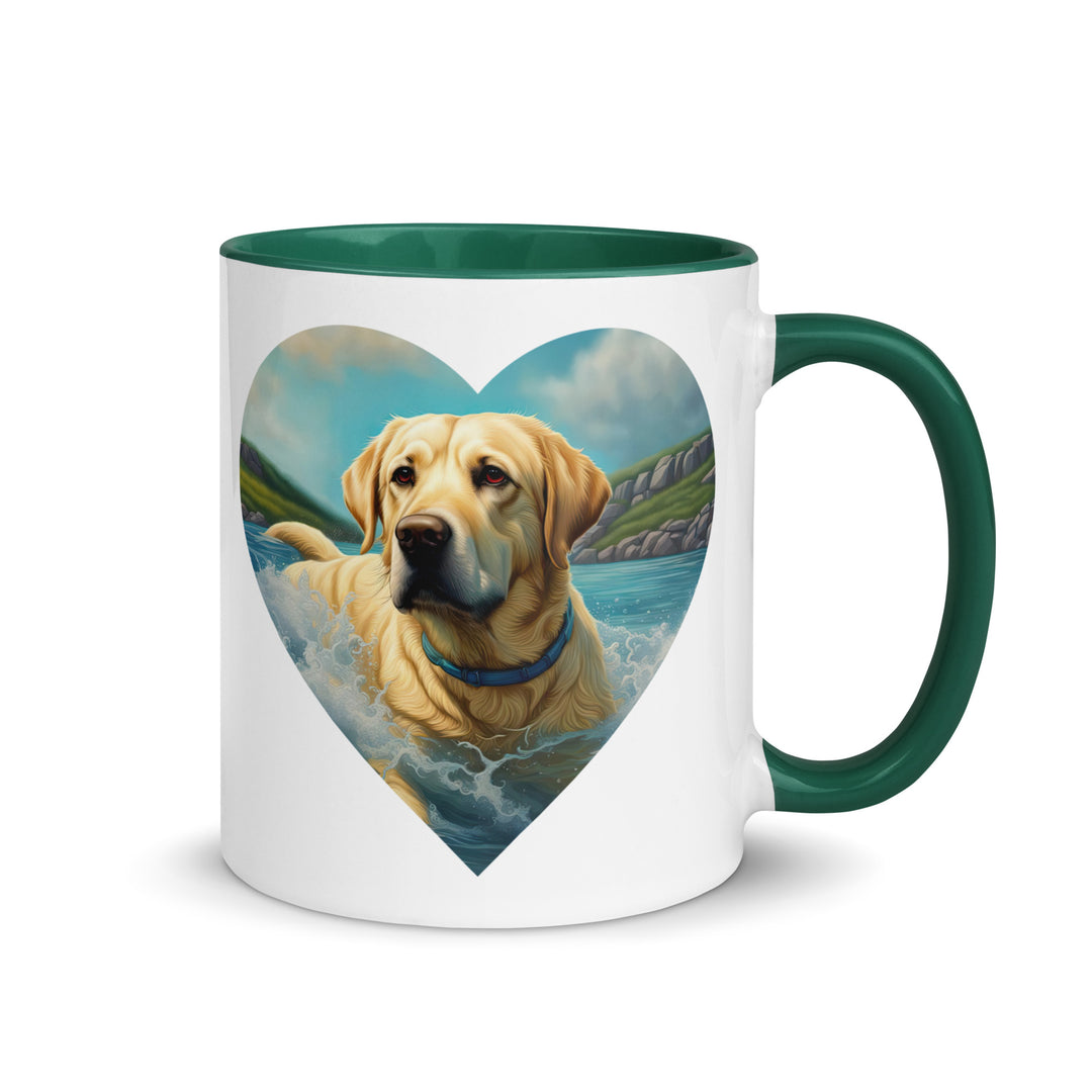 Mug with Color Inside-Labrador Retriever V21