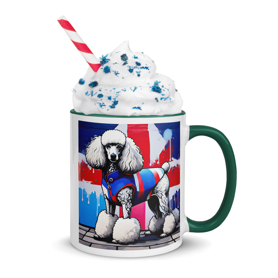 Poodle- Mug with Color Inside v2