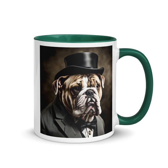 Bulldog- Mug with Color Inside