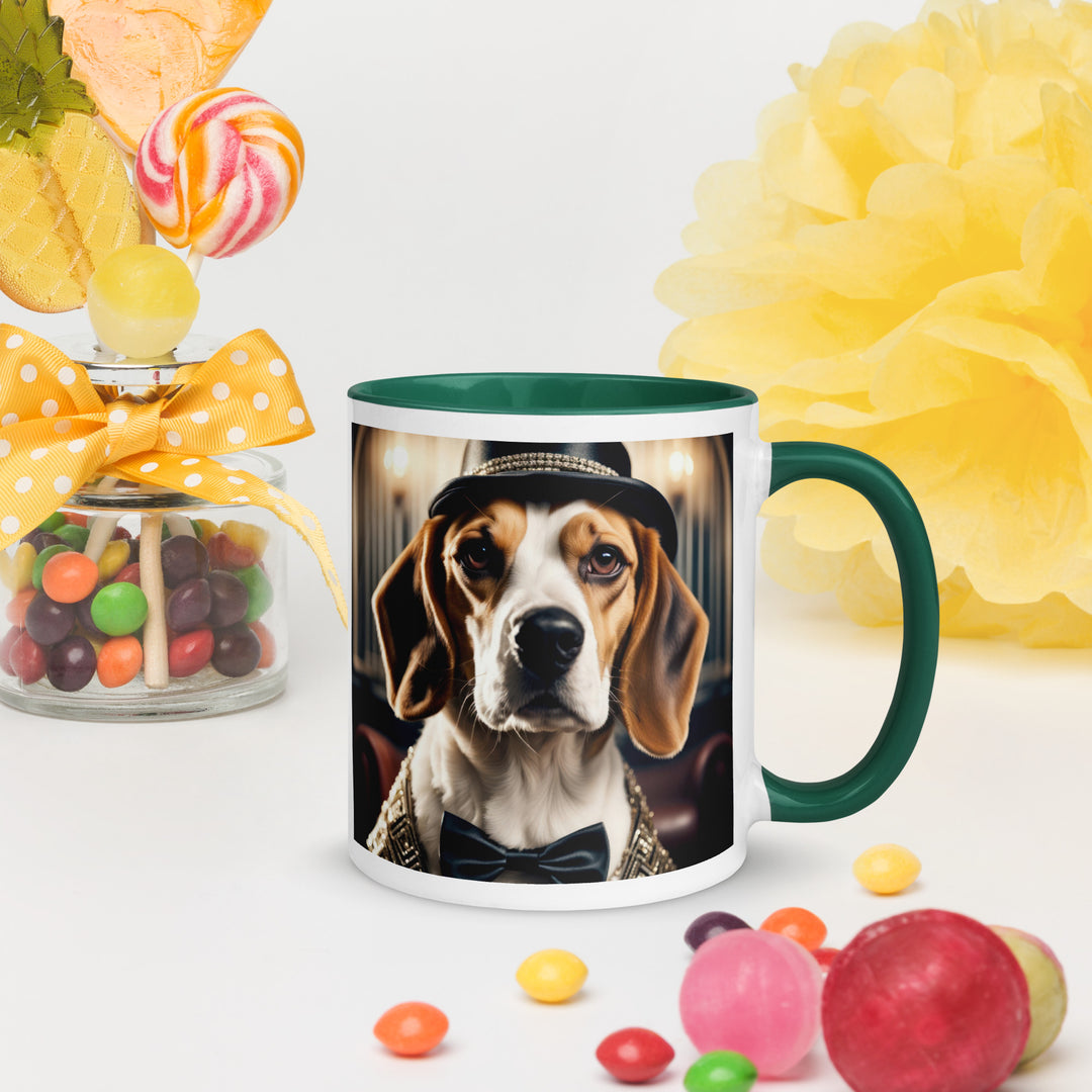 Beagle- Mug with Color Inside v4