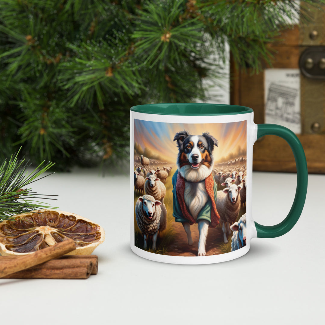 Australian Shepherd- Mug with Color Inside