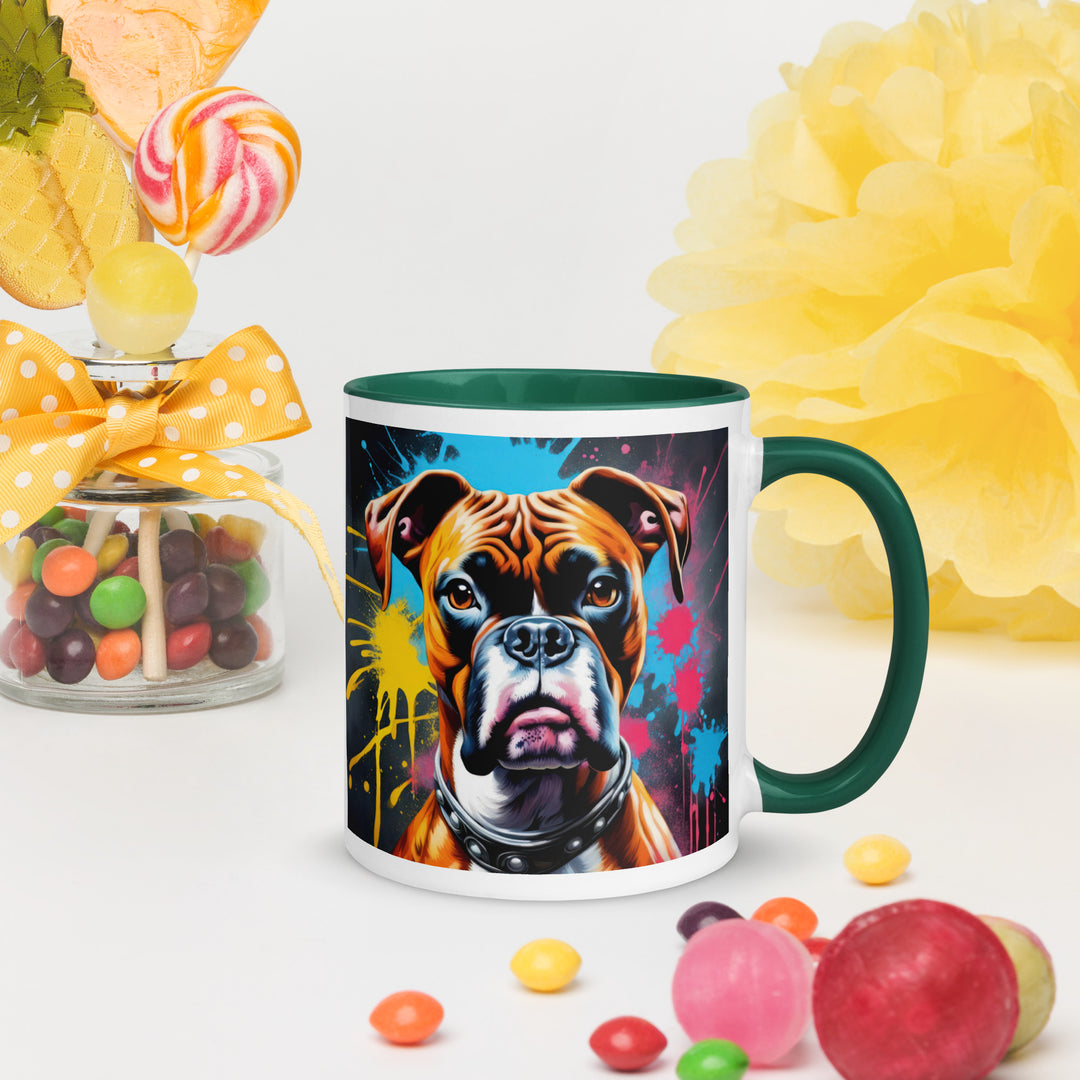 Boxer- Mug with Color Inside