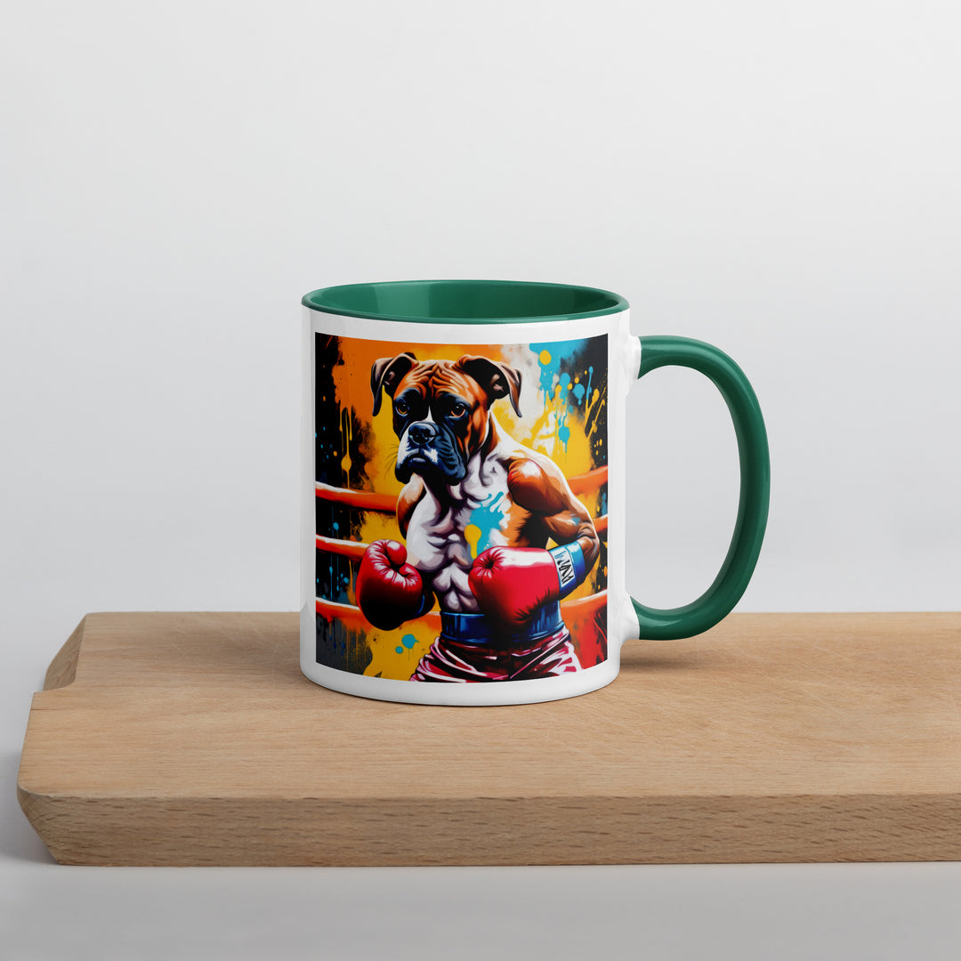 Boxer- Mug with Color Inside v4