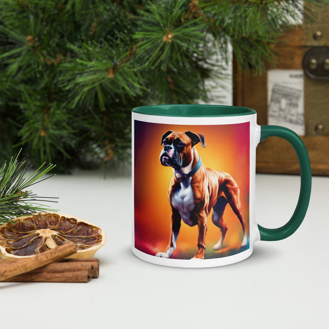 Boxer- Mug with Color Inside v5