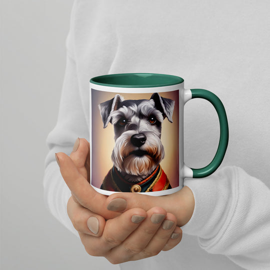 Miniature Schnauzer- Mug with Color Inside