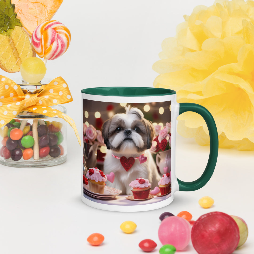 Shih Tzu Romantic- Mug with Color Inside