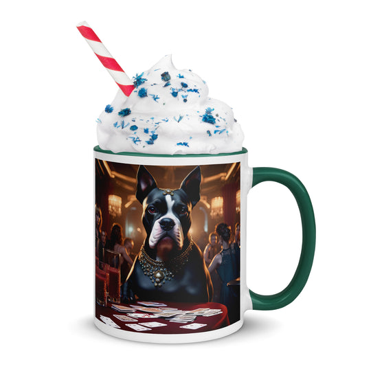 Catahoula Bulldog General- Mug with Color Inside v13