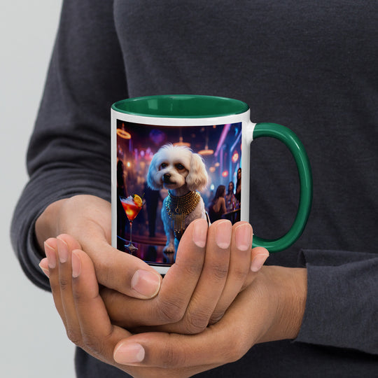 Cavachon- Mug with Color Inside v9