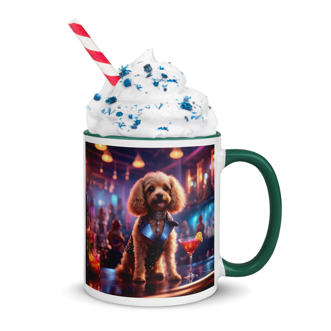 Cavapoo General- Mug with Color Inside v7