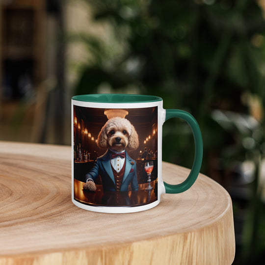 Cavapoo General- Mug with Color Inside v9