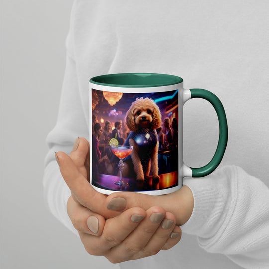 Cavapoo General- Mug with Color Inside v11`