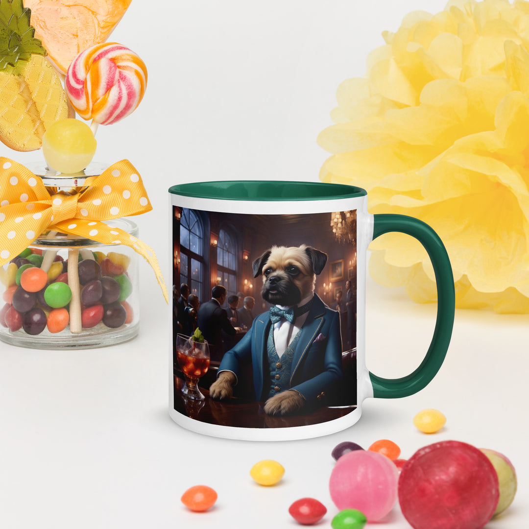 Cavapoo General- Mug with Color Inside v16