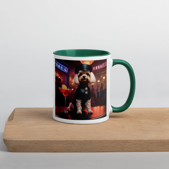 Cavapoo General- Mug with Color Inside v27